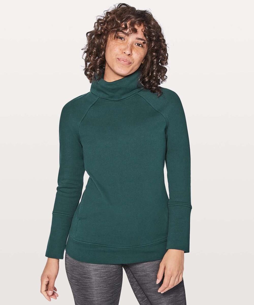 Lululemon To You Tunic Pullover in Submarine - Size: 8